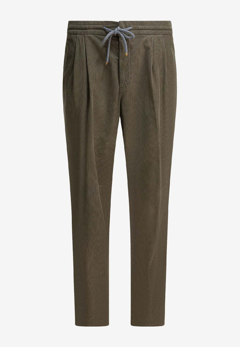 Brunello Cucinelli Straight-Leg Track Pants Green M279UE1710C6027_474880b0-a19f-4ba1-8e9a-307a176714b1
