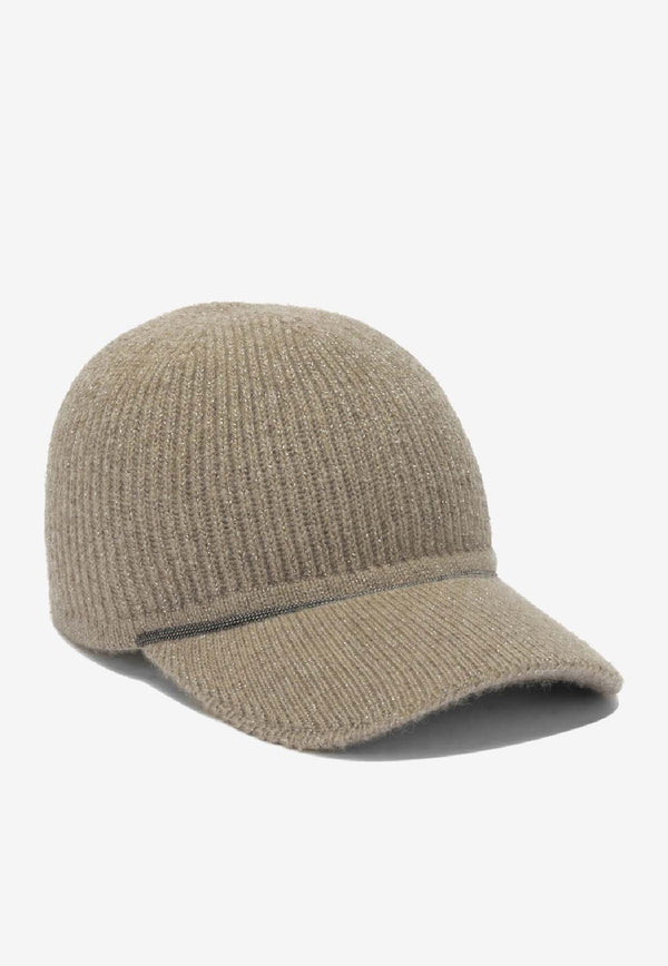 Brunello Cucinelli Ribbed Knit Cashmere Trucker Hat Beige MCAP9A025CIT23_c41266a2-27a2-4c7c-a64b-5a5fa32ed17f