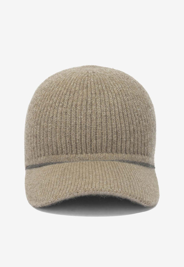 Brunello Cucinelli Ribbed Knit Cashmere Trucker Hat Beige MCAP9A025CIT23_c41266a2-27a2-4c7c-a64b-5a5fa32ed17f