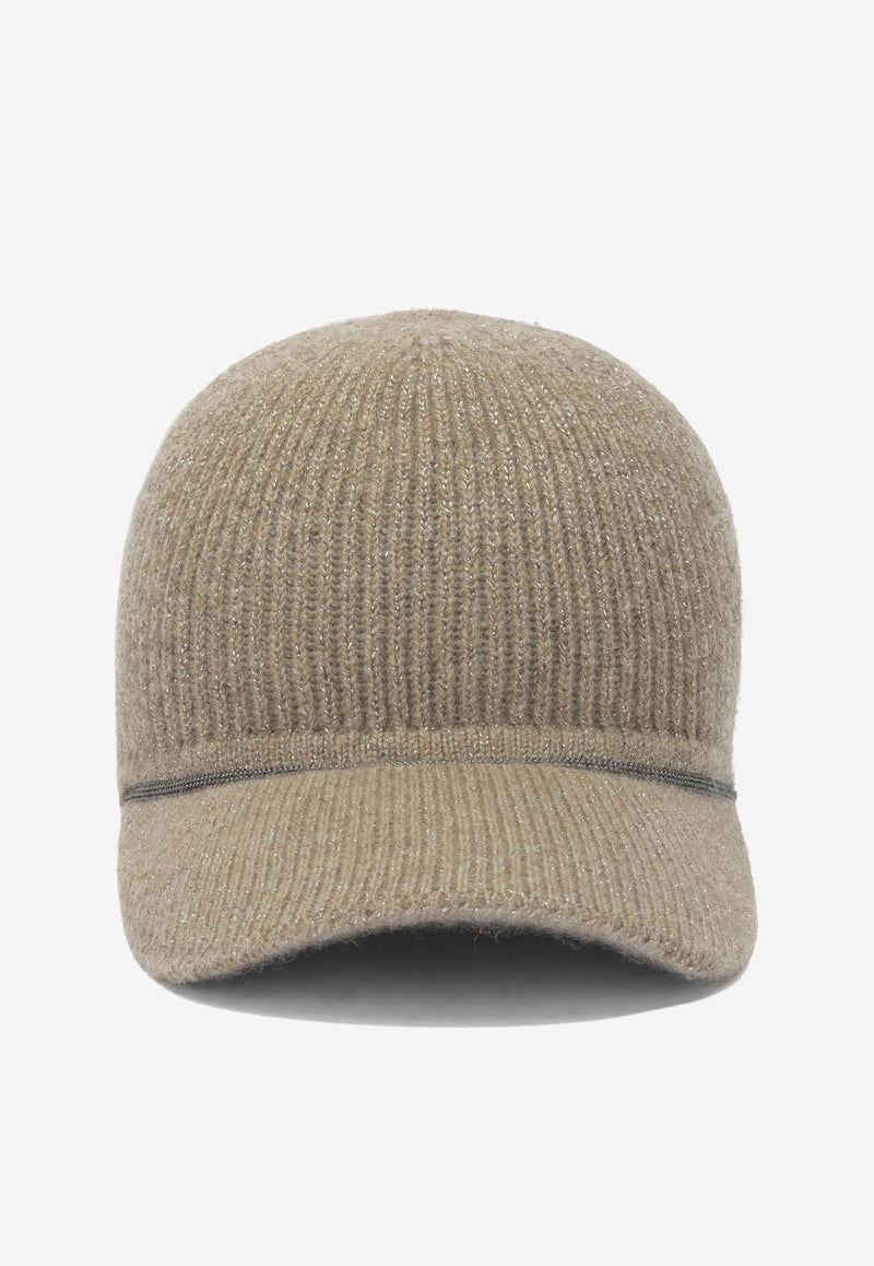 Brunello Cucinelli Ribbed Knit Cashmere Trucker Hat Beige MCAP9A025CIT23_c41266a2-27a2-4c7c-a64b-5a5fa32ed17f