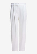 Brunello Cucinelli Baggy Tailored Pants  White MG927P8764C7220_80a60f75-6f08-4260-b453-bd6ca8a3740c