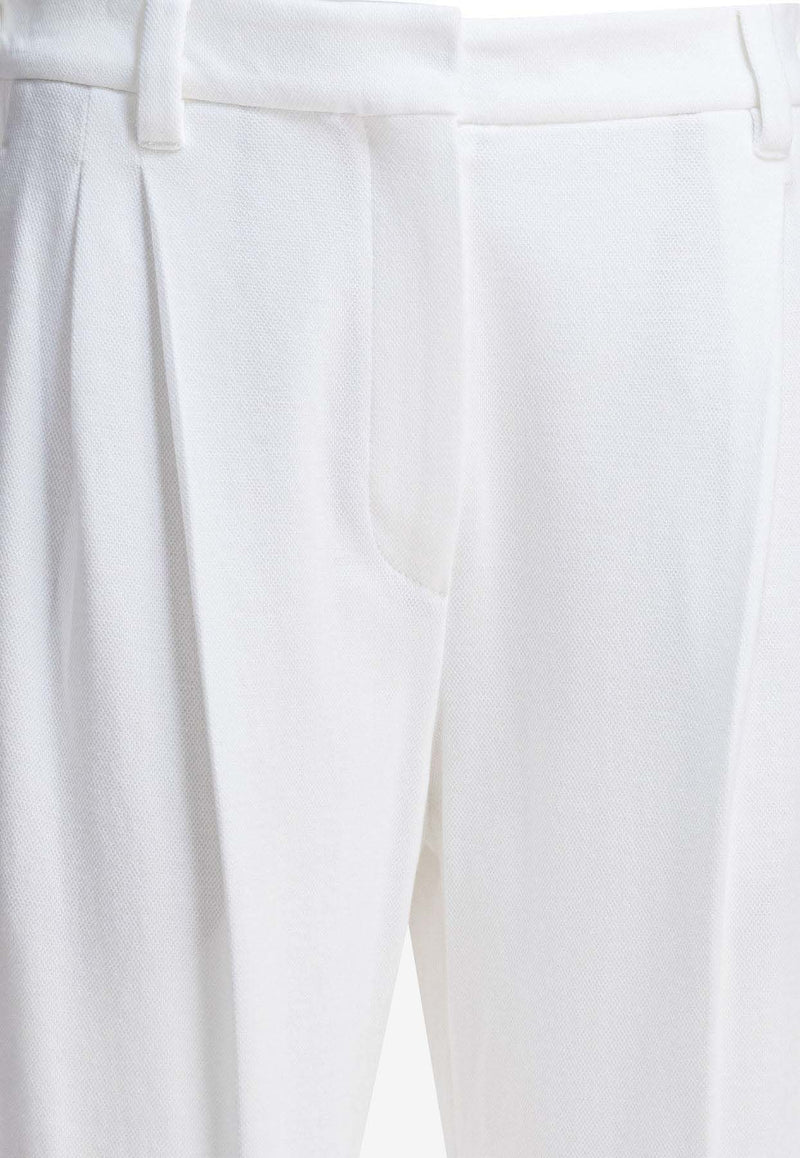 Brunello Cucinelli Baggy Tailored Pants  White MG927P8764C7220_80a60f75-6f08-4260-b453-bd6ca8a3740c