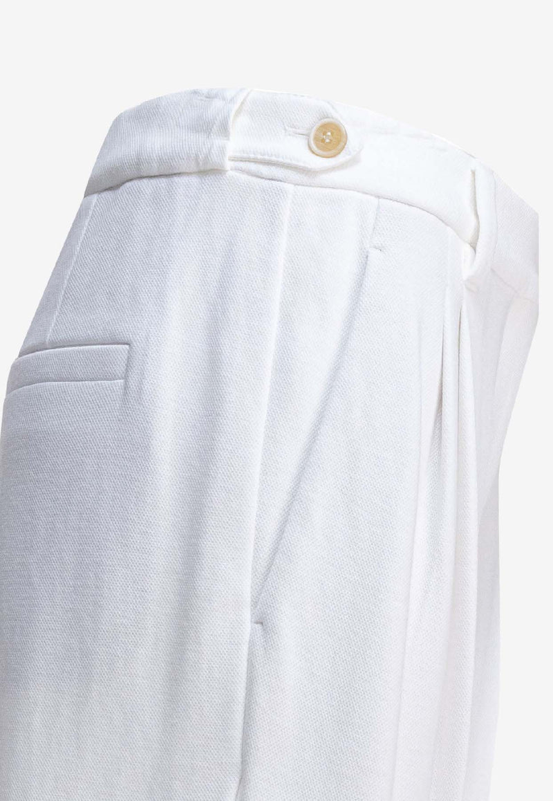 Brunello Cucinelli Baggy Tailored Pants  White MG927P8764C7220_80a60f75-6f08-4260-b453-bd6ca8a3740c