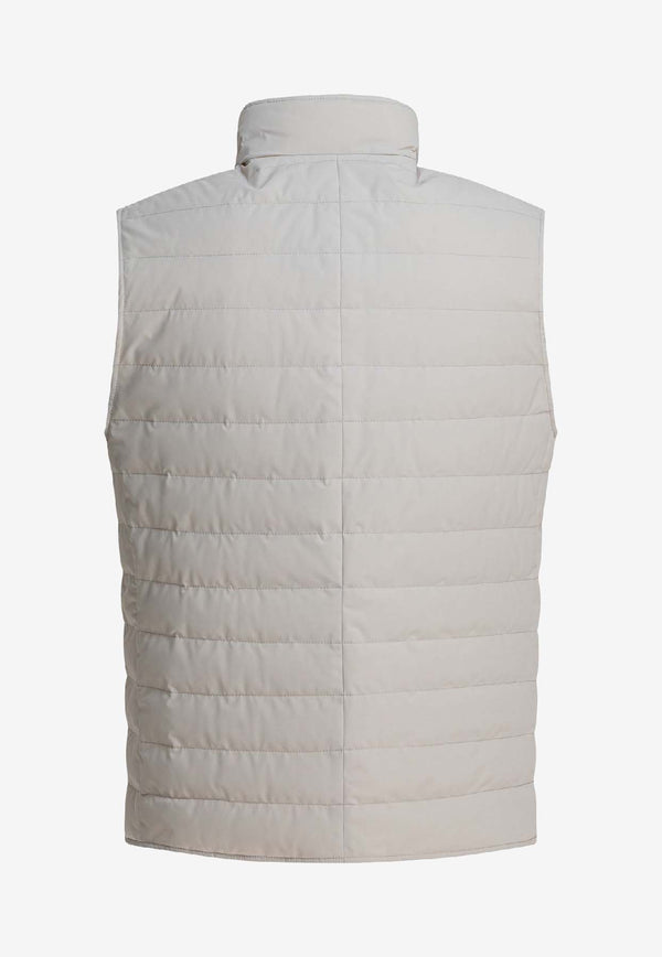 Brunello Cucinelli Quilted Taffeta Vest Beige MM4911797CUE79_a0e2f704-26bc-4568-80b0-d05e7f36eca6
