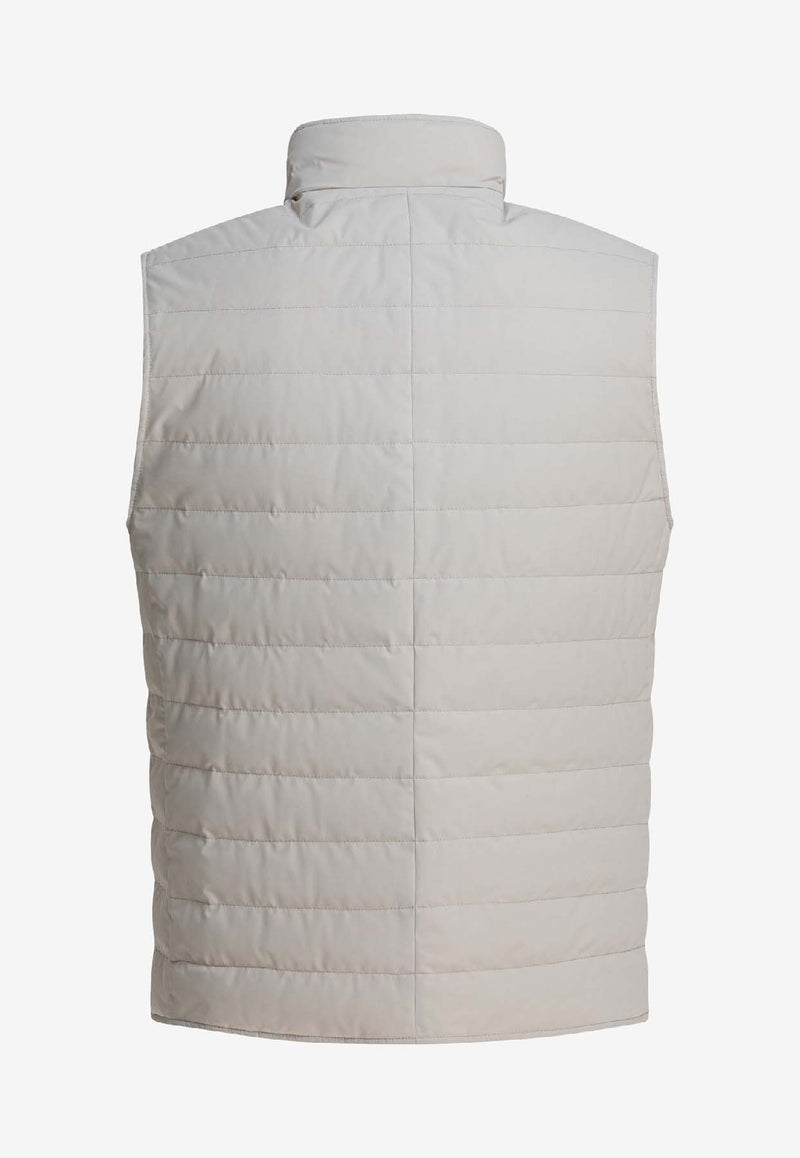 Brunello Cucinelli Quilted Taffeta Vest Beige MM4911797CUE79_a0e2f704-26bc-4568-80b0-d05e7f36eca6