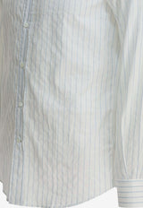 Brunello Cucinelli Long-Sleeved Striped Shirt  White MM6360627C013_a03308ff-adde-4501-be84-311c56b63d84