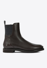 Brunello Cucinelli Calf Leather Chelsea Boots Dark Brown MZOLG3033C8279_c7d0e50a-e425-4b70-afae-48472aa255a7