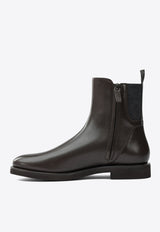 Brunello Cucinelli Calf Leather Chelsea Boots Dark Brown MZOLG3033C8279_c7d0e50a-e425-4b70-afae-48472aa255a7