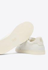 Brunello Cucinelli Leather Lace-Up Sneakers White MZUKGOJ336CJX19_82505