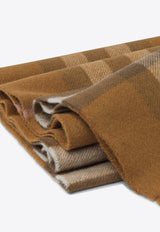 Burberry Cashmere Check Pattern Scarf Beige 8112644_8c4f3b4a-bb17-4542-a276-1f772f759f36