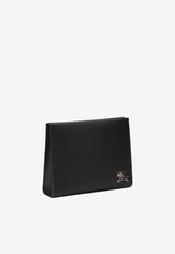 Burberry EKD Leather Pouch Black 8115478_6561dcdb-9e0c-44d1-9592-010b3bd354ad