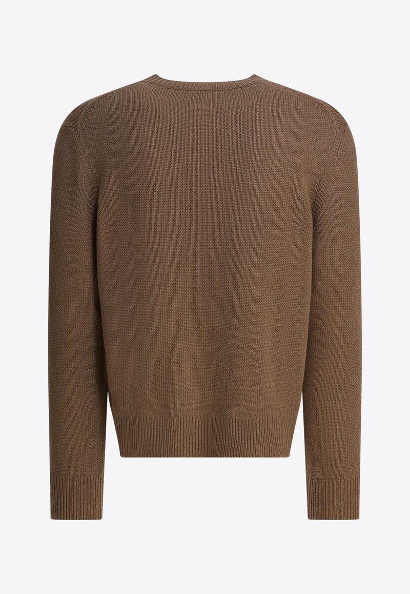 Burberry EKD Intarsia Knit Sweater Beige 8115642_4dbedd8c-654d-4956-87b2-394e65946e45