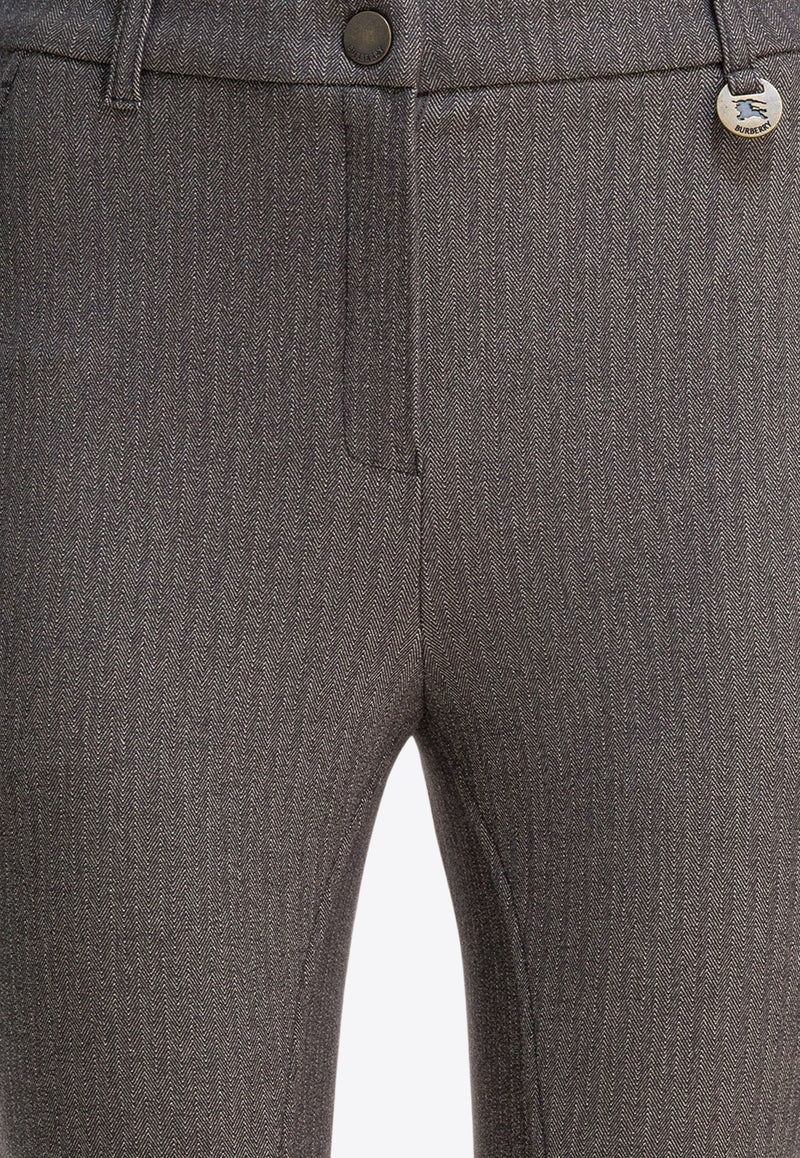 Burberry Jodhpur Herringbone Slim Pants Taupe 8116806_633e668e-7d33-4c85-b3f6-d12644426c83