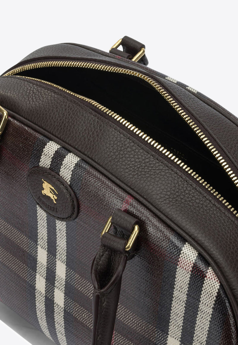 Burberry Highlands Check Top Handle Bag
 Multicolor 8117521_474092e6-c400-4cd5-a91b-97dd476b04a2