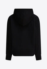 Burberry Kids Boys Check-Trimmed Zip-Up Hoodie Black 8108062_81803