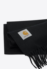 Carhartt Wip Logo Patch Wool Scarf Black I01350789XX.06_cfd85a9e-6016-4a84-9762-a71396a1157c