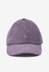 Carhartt Wip Harlem Corduroy Baseball Cap Purple I02689039PXX.06_5f37218b-3bfc-4647-aa9d-778986ace103