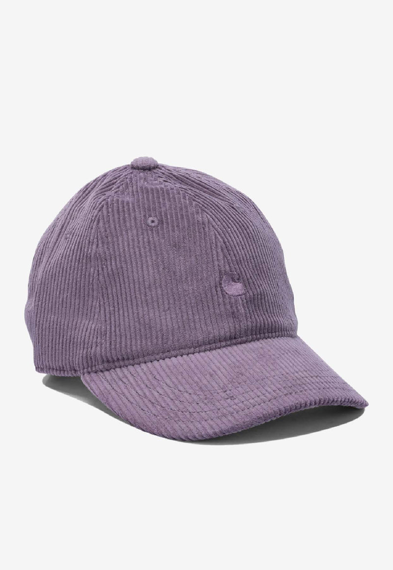 Carhartt Wip Harlem Corduroy Baseball Cap Purple I02689039PXX.06_5f37218b-3bfc-4647-aa9d-778986ace103