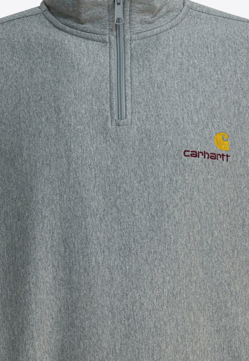 Carhartt Wip American Script Sweatshirt Gray I027014V6XX.03_a3e15fa3-cff4-4b17-875d-2b0ab559d7d1
