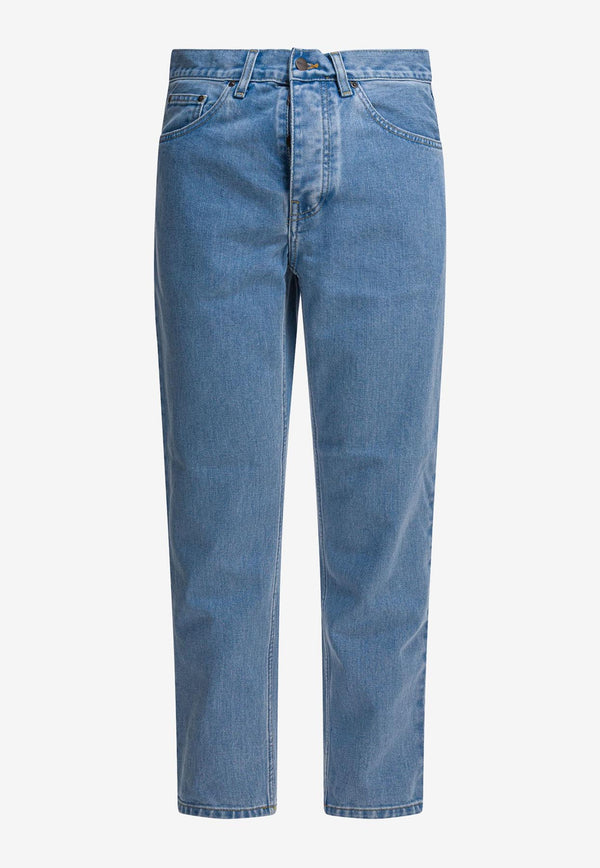 Carhartt Wip Newel Straight-Leg Jeans  Blue I0292080112.00_e3dceefa-3356-4996-8fc6-ebcc216bf293