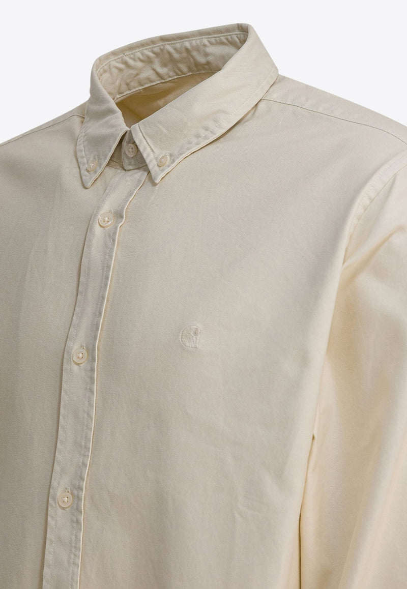 Carhartt Wip Bolton Long-Sleeved Shirt Off-white I0302381NGXX.03_62a2f923-ff16-490b-8ef2-29d946c1ca90