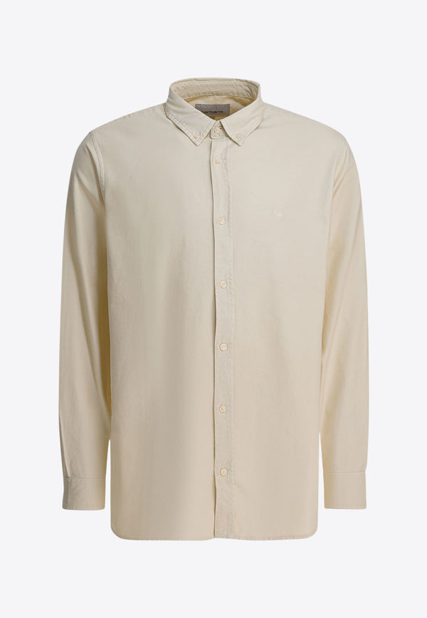 Carhartt Wip Bolton Long-Sleeved Shirt Off-white I0302381NGXX.03_62a2f923-ff16-490b-8ef2-29d946c1ca90
