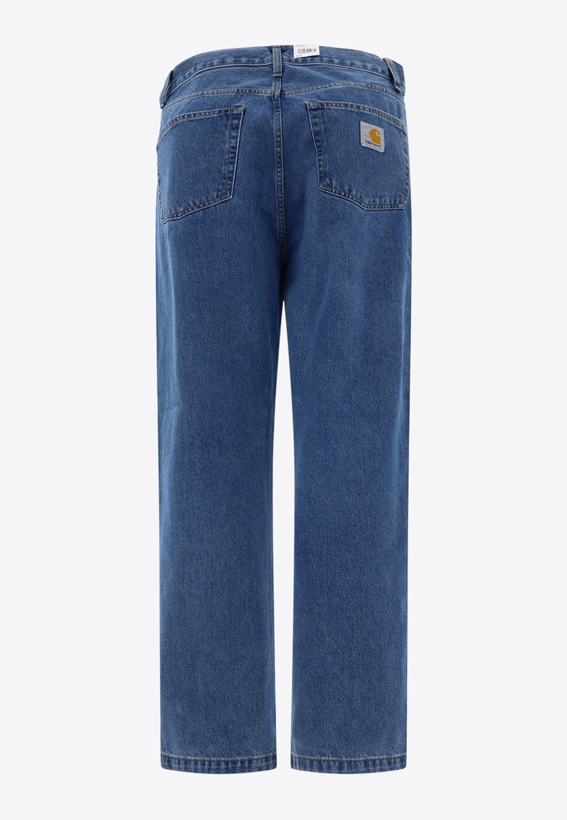 Carhartt Wip Landon Straight-Leg Washed Jeans Blue I0304680160.00_5fbe5df8-42dc-4666-8620-dd39a2b16188