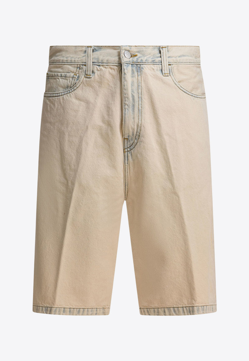 Carhartt Wip Landon Denim Shorts Beige I03046901SN.00_f2ba8dc9-4000-4020-be16-9a0622764f49
