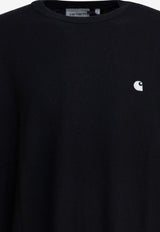 Carhartt Wip Madison Logo Sweater Black I030841K02.XX.03_32a247f5-4faf-432b-99e8-093f825649c4