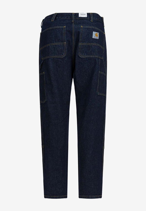 Carhartt Wip Double Knee Work Jeans Blue I03269901.02_101b8acd-a61c-4fc2-bce9-008314abe0ce