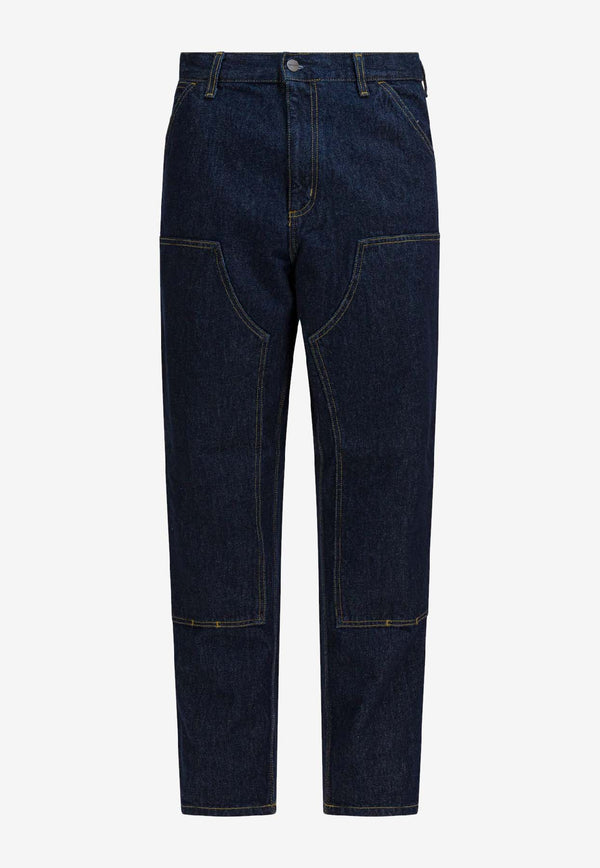 Carhartt Wip Double Knee Work Jeans Blue I03269901.02_101b8acd-a61c-4fc2-bce9-008314abe0ce