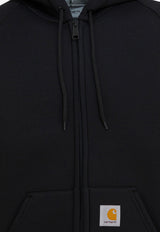 Carhartt Wip Car-Lux Zip-Up Hooded Sweatshirt Black I0329350GLXX.03_99e2b50f-7f9f-47d8-8bb8-af89a45775e4