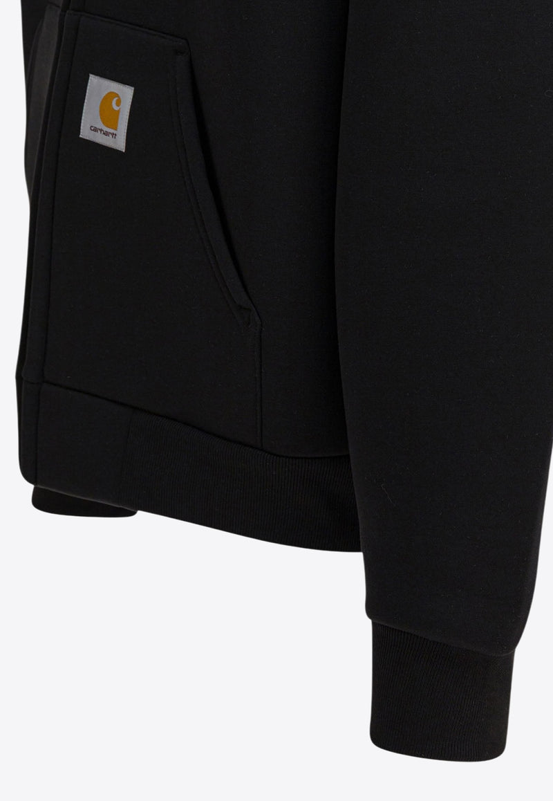 Carhartt Wip Car-Lux Zip-Up Hooded Sweatshirt Black I0329350GLXX.03_99e2b50f-7f9f-47d8-8bb8-af89a45775e4