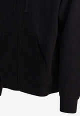 Carhartt Wip American Script Zip-Up Hooded Sweatshirt Black I03306389XX.03_e2d3a4a6-4749-44bd-a1ce-ac727f6a63ce