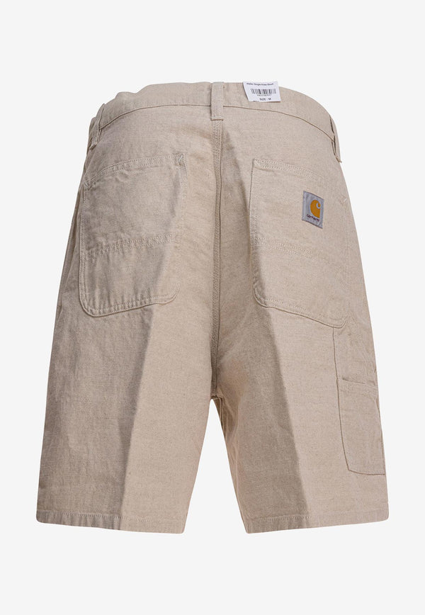 Carhartt Wip Walter Single Knee Shorts Beige I0335830502.03_20daafbf-dd42-4f09-b23f-a6155d0b5aa7