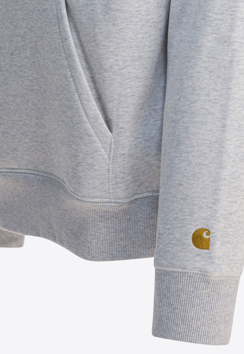Carhartt Wip Chase Drawstring Hoodie Gray I03366100JXX.03_8036a4ac-c6a7-409e-be69-c0a05a67493d