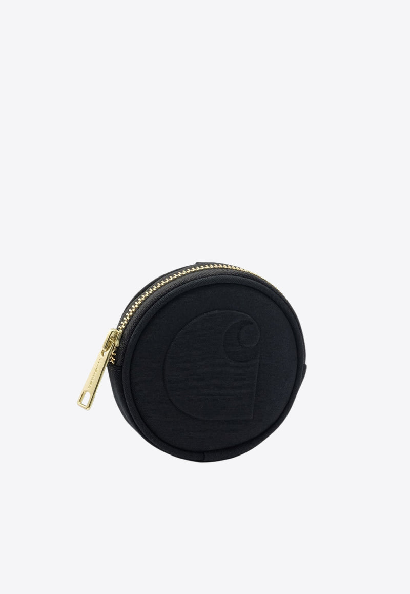 Carhartt Wip Clarton Zip Round Wallet Black I03378089XX.06_9f70077c-2435-471d-a6e3-a2038c194ca4