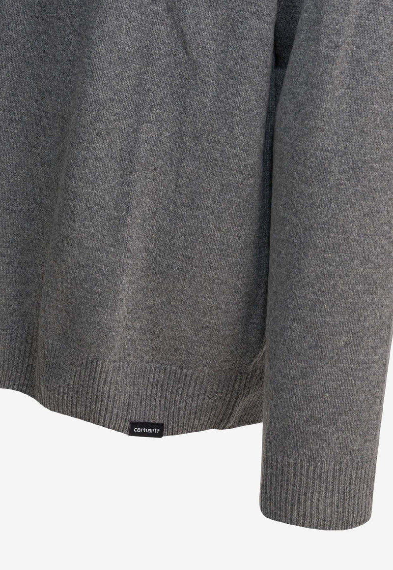 Carhartt Wip Alten Wool-Blend Sweater Gray I033917V6.XX.03_2d1aff72-052c-49e8-8838-fbe4fecc35cf