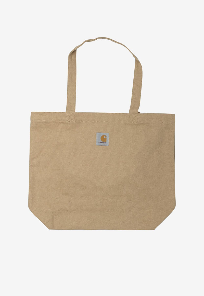 Carhartt Wip Graphic Print Canvas Tote Bag Beige I03397534GXX.06_e4f0bbad-e53c-4721-ab83-acc0d15c8d07