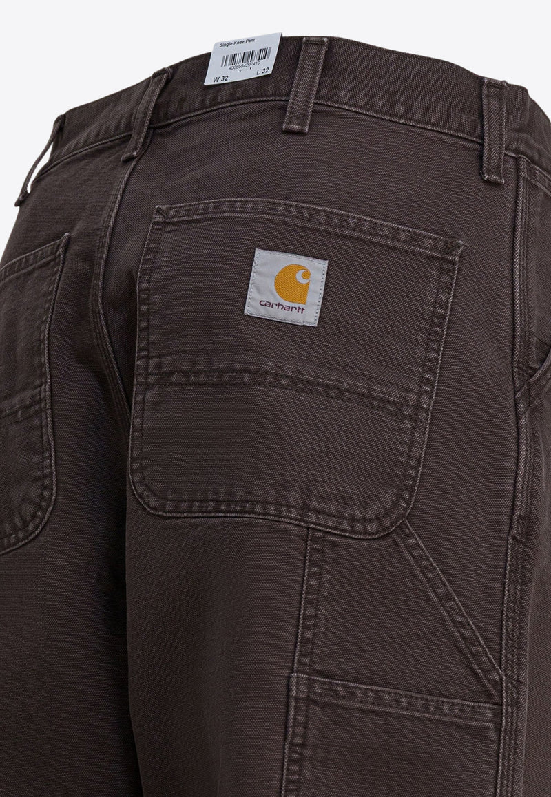Carhartt Wip Single Knee Slim Pants Brown I034798474O.32_117b8fbc-8a8e-4703-8f56-806405cb3399