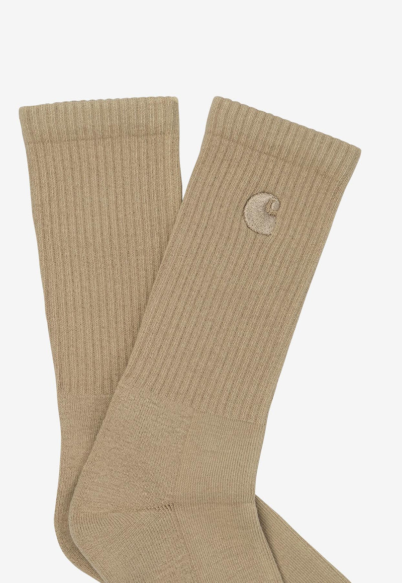 Carhartt Wip Hudson Ankle Socks  Beige I03513507E5F.06_83025