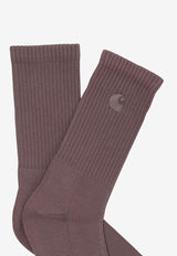 Carhartt Wip Hudson Ankle Socks  Mauve I0351351XF5F.06_83040