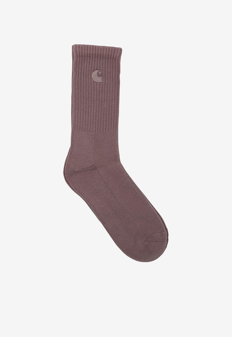 Carhartt Wip Hudson Ankle Socks  Mauve I0351351XF5F.06_83040