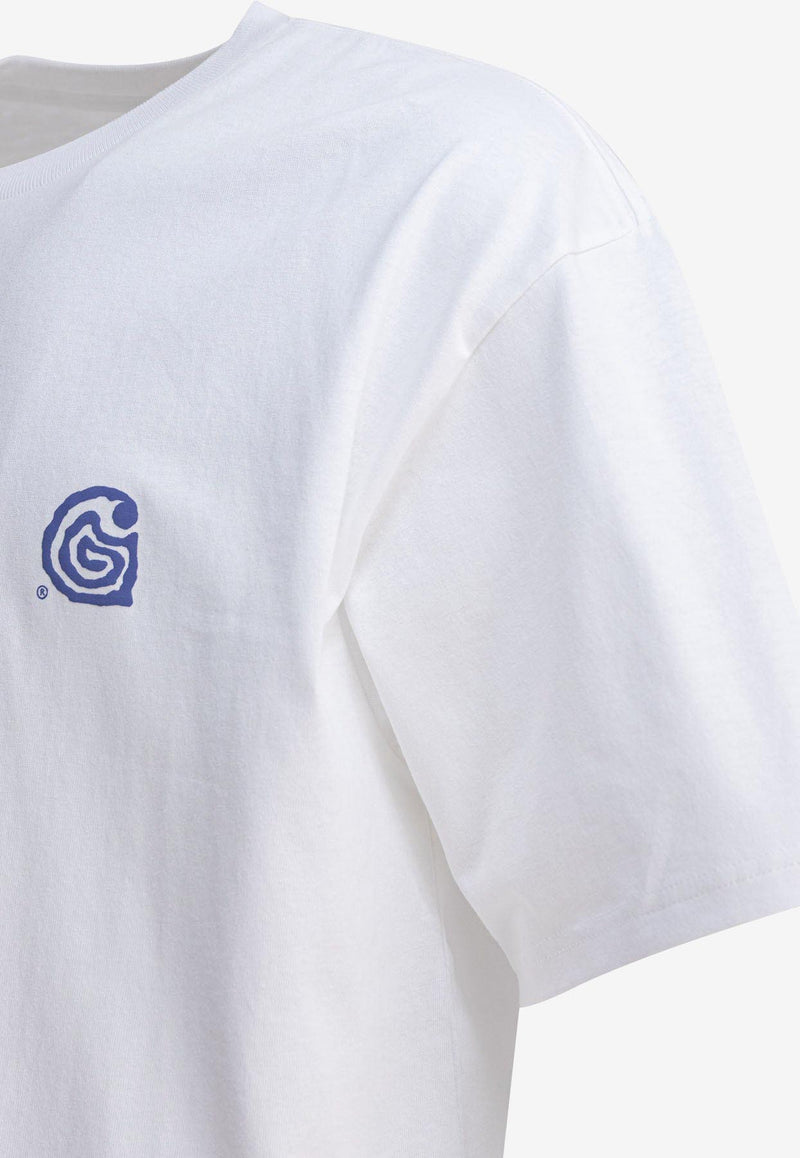 Carhartt Wip Helix Printed T-shirt White I03519402XX.03_82555