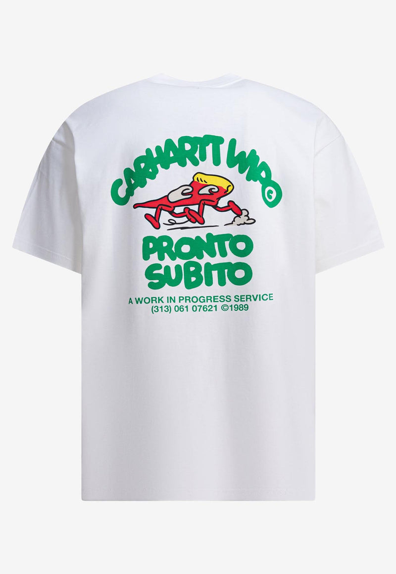 Carhartt Wip Pronto Graphic Print T-shirt White I03519502XX.03_82606