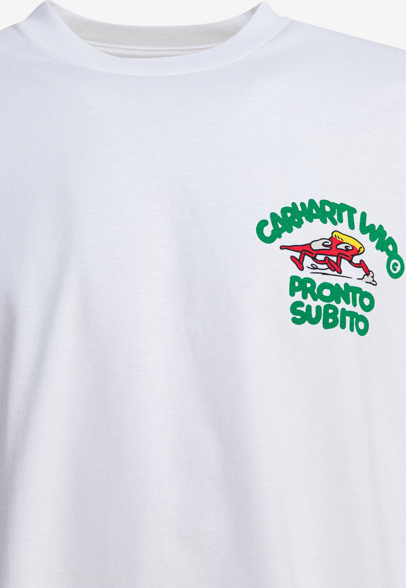 Carhartt Wip Pronto Graphic Print T-shirt White I03519502XX.03_82606