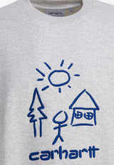 Carhartt Wip Masterpiece Crewneck Sweatshirt Gray I03519933LXX.03_8f6b2251-e33b-4292-8a91-87e12e4f99a2