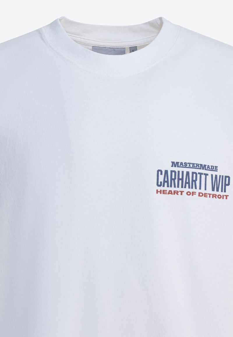 Carhartt Wip Arcan Graphic Print T-shirt White I0352090260.03_2384ec77-7c94-4f97-8c29-cee5f5633c9a