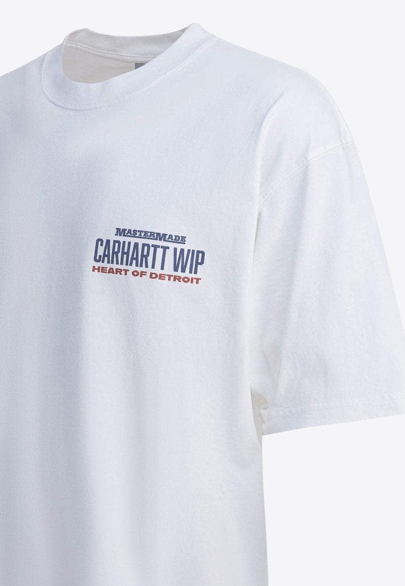 Carhartt Wip Arcan Graphic Print T-shirt White I0352090260.03_2384ec77-7c94-4f97-8c29-cee5f5633c9a