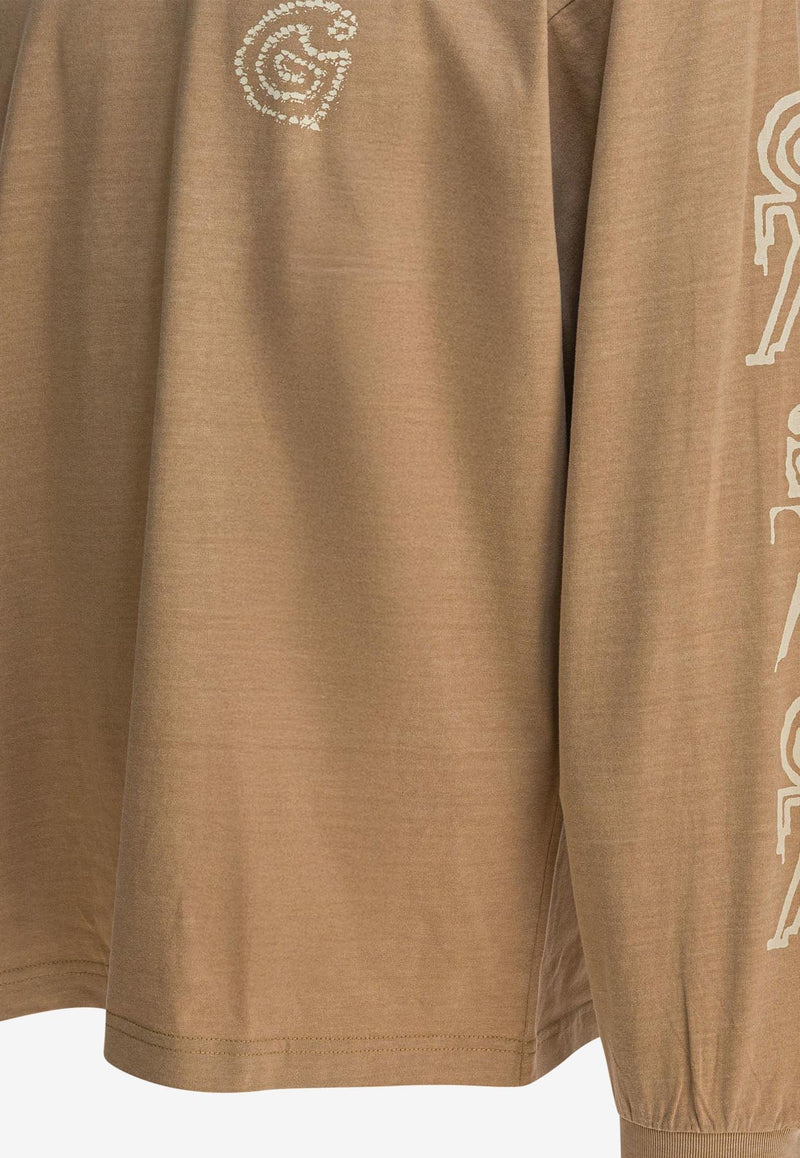 Carhartt Wip Terrestrial Long-Sleeved T-shirt Beige I0352270TLPG.03_610b2a35-7dad-43e5-b023-b40dc49a3cec